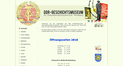 Desktop Screenshot of ddr-museum-perleberg.de